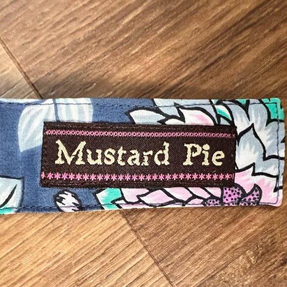 NWT Mustard Pie Alice Wrap In Royal Blue Sz M - Picture 6 of 12